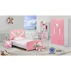 MDF panel kdis furniture study desk with book case#559B