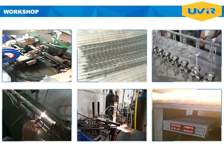 UVIR infrared light pipe R7S High Efficiency Infrared Halogen Heating Lamp