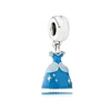 Princess cloth charms for snake bracelets making wholesale bracelet charms
