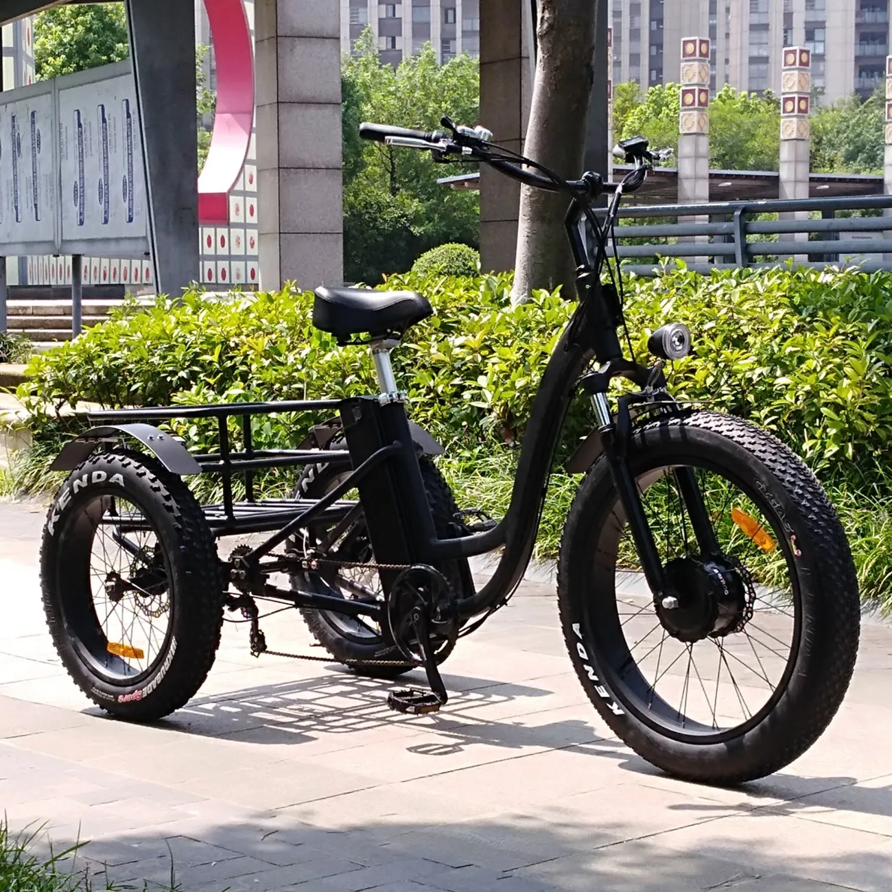 Электровелосипед трицикл. Электровелосипед трайк фэт. Burch Electric fat Tire Tricycle/Trike, 500w 48v Hybrid Bicycle/e-Bike с. Трайк байк 250w.