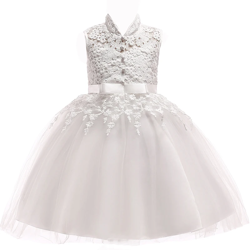 

Clothes Kids Girls Photo High Quality Girls Clothing Lace Kids Birthday Party Dress L5021, As picture