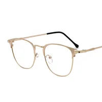 

Wholesale good quality metal optical eyewear frame unisex anti blue light blocking computer glasses