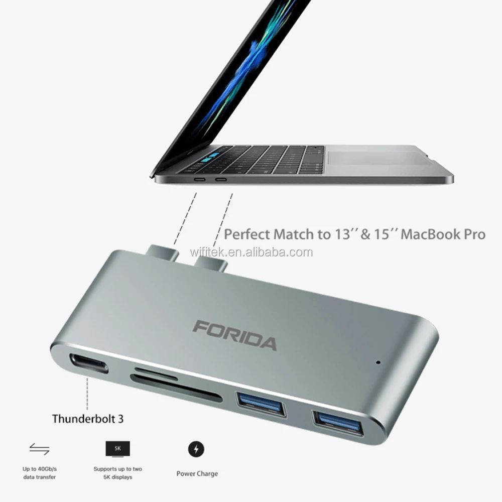 usb-c thunderbolt 3 memory card reader