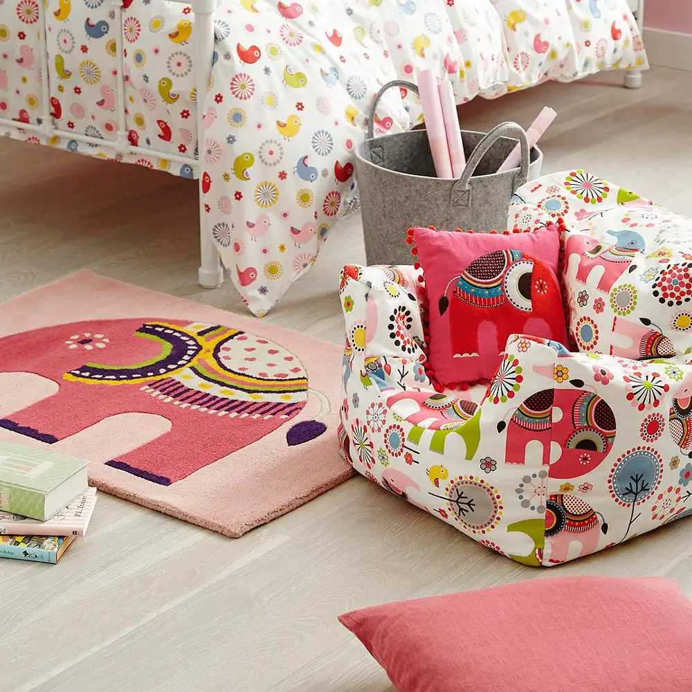 
design printed classic home decoration blackout fabric curtain for young living room 