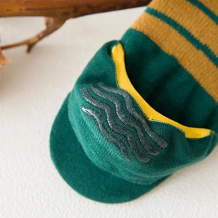 
Superior quality men heel offset print fashion unique design comfort ankle socks 