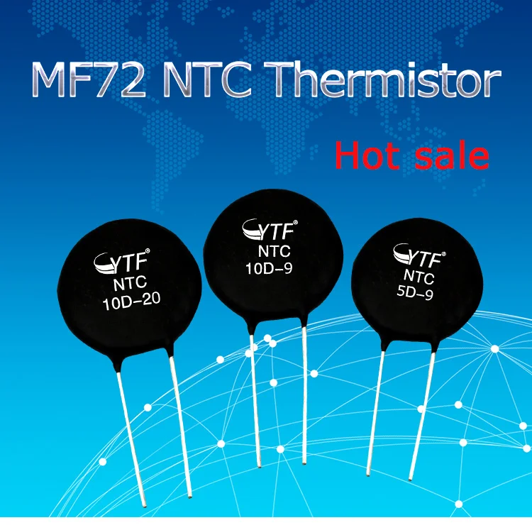 Mf72 Series Black Ntc Thermistor 47d15 For Driver Power Supply Buy
