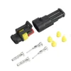 High quality Jingtong AMP 10 Sets Three Pins Way Connector AMP 1.8 New Auto Connector Plugs Waterproof New from AMP distributor