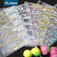 

Wholesale Price Glass Flat Back Non Hotfix Rhinestone Craft Art Crystal Rhinestones Nails