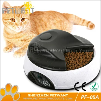 automatic cat feeder wet food