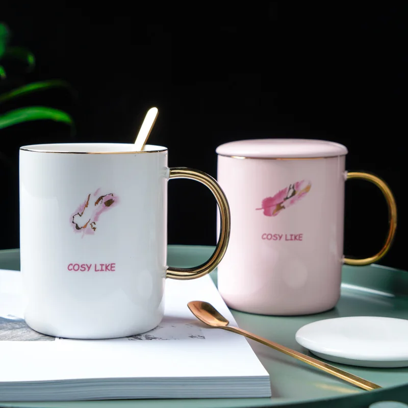

Wholesale high quality gift colorful family couple ceramic espresso coffee mug set