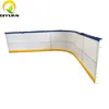 Removable hdpehard plastic sheet, inflatable ice hockey rink, abrasion resistant ice rink boards