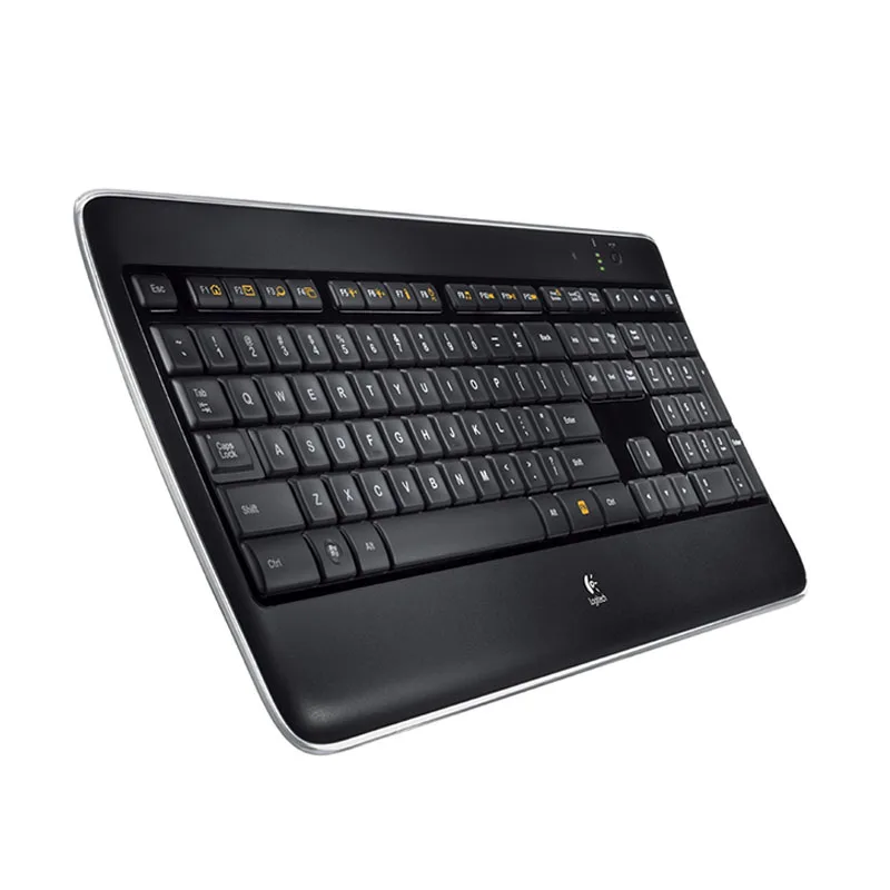 

100% Original Genuine High-quality Logitech K800 Wireless backlit keyboard 2.4G Unifying Receiver, Black