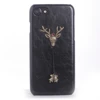 luxury phone accessories mobile for iphone 7 plus case leather