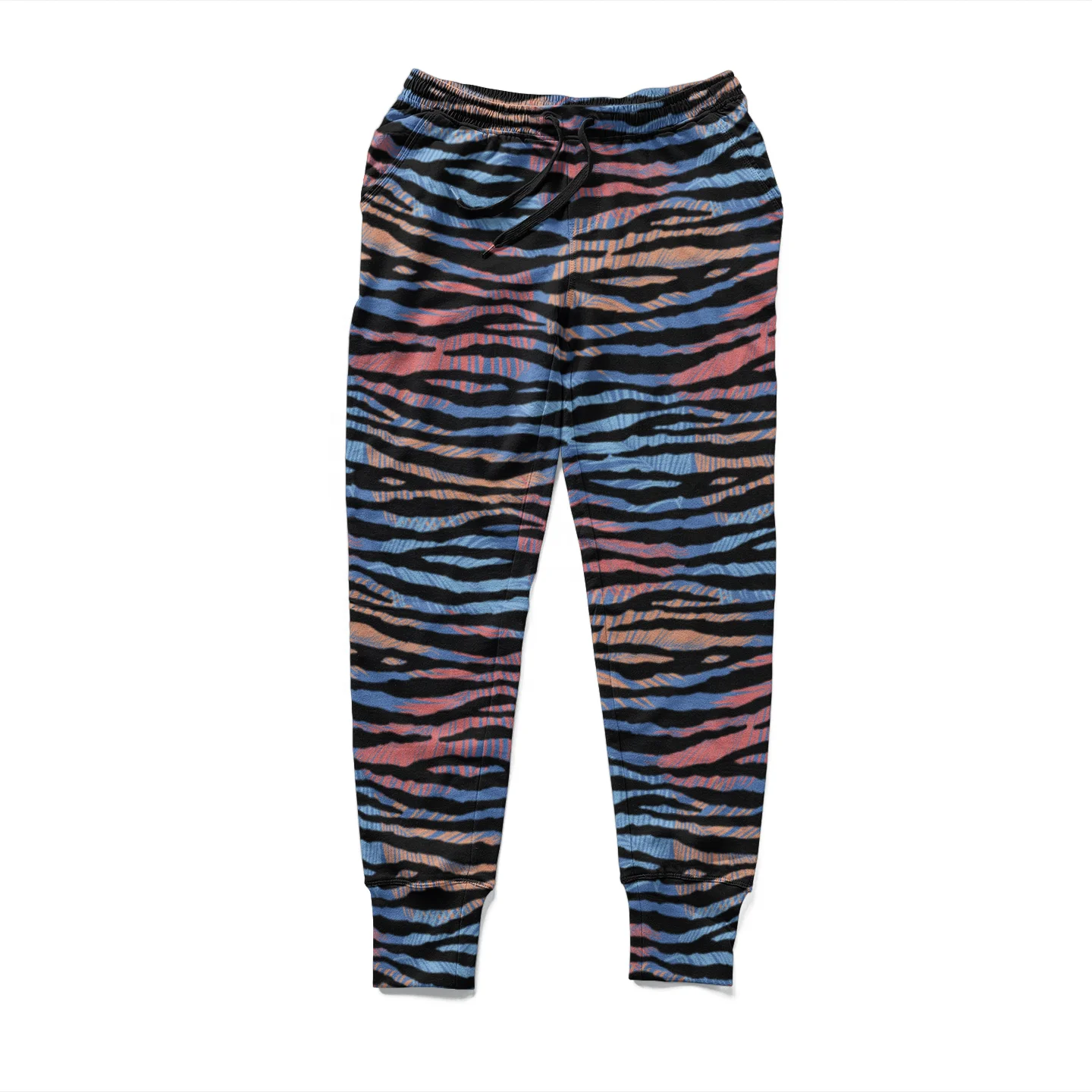 

Hot-sellking palm leaves wholesale draw string joggers sublimation custom printed women sweatpants