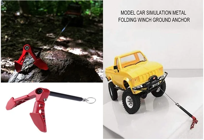 Decoration Tools Set Kit Upgrade Accessories For 1/10 Scale RC Rock Crawler Car 
