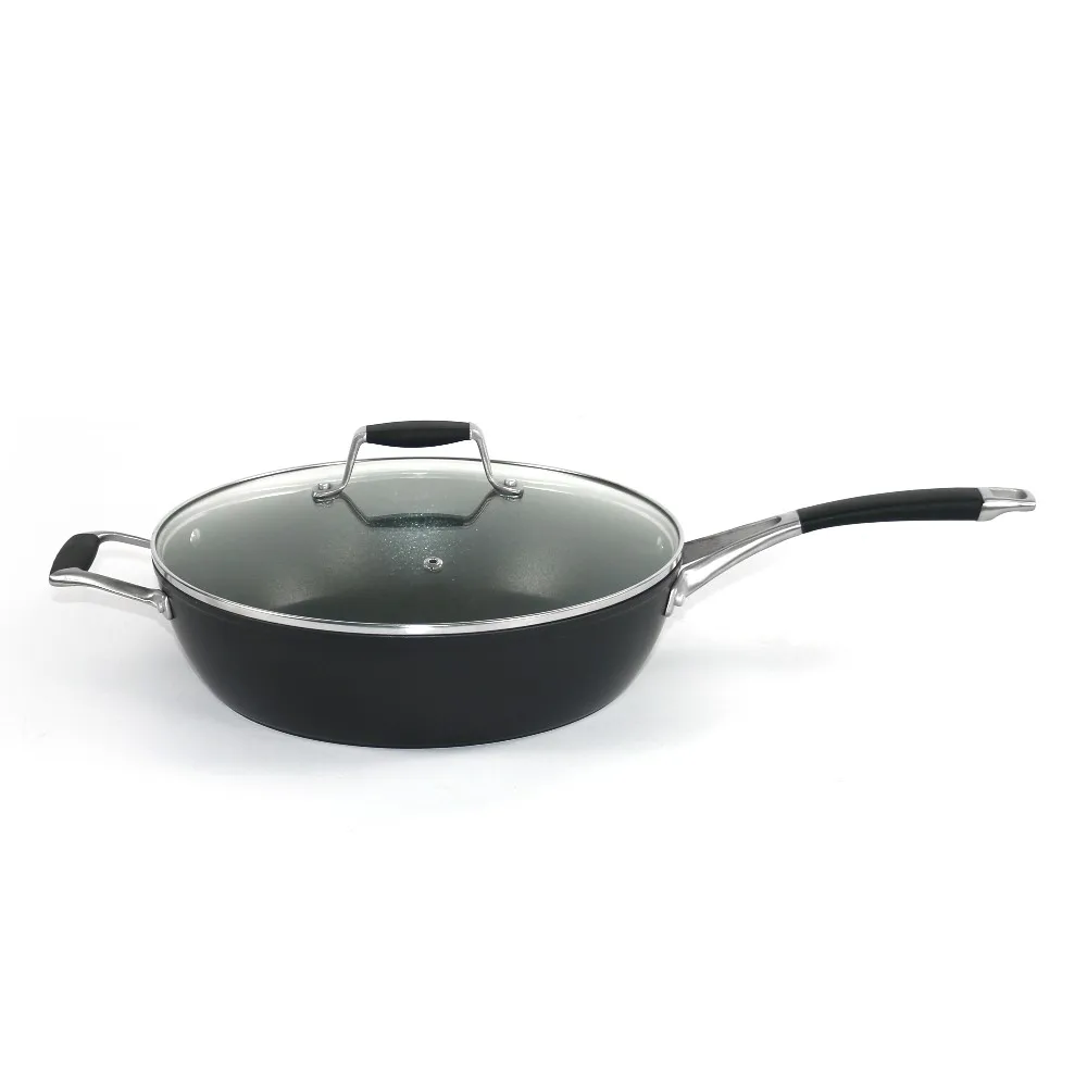 Gourmet Plus Series Deep Fry Pan Aluminum Nonstick Cookware