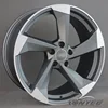 F80E150 18 19 inch ET 35 40 42 pcd 5X112 cb 66.45 66.56 57 Matte gun gray machine face for auto alloy wheels car rims