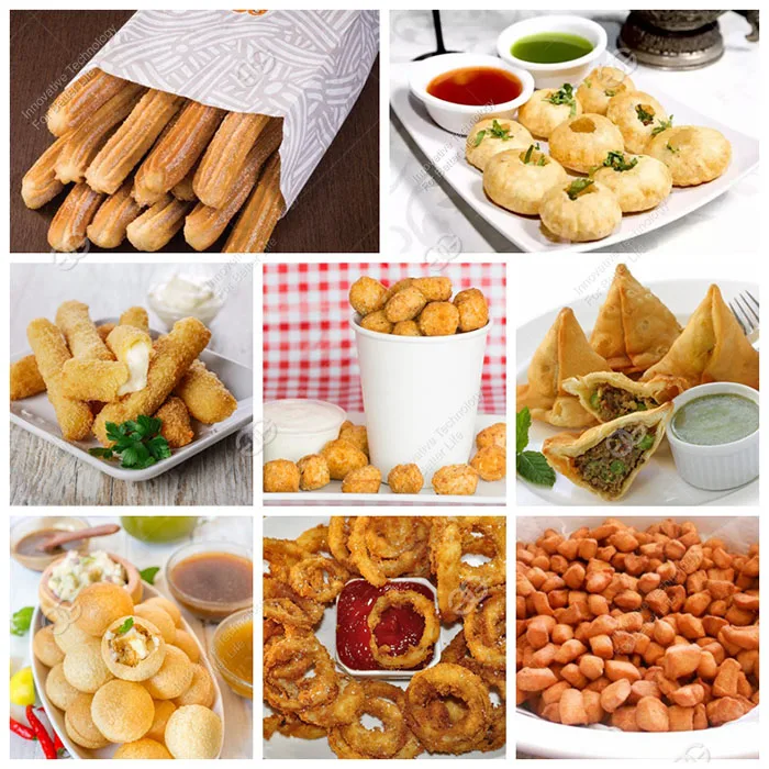 Automatic Japanese Fried Rice Powder Flour Frying Machine Buy Rice