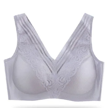 

Latest High QualityLadies Yoga Woman Removeable Plus Size Daily Bra V Shape Underwear Seamless Adhesive Women Lace Bra