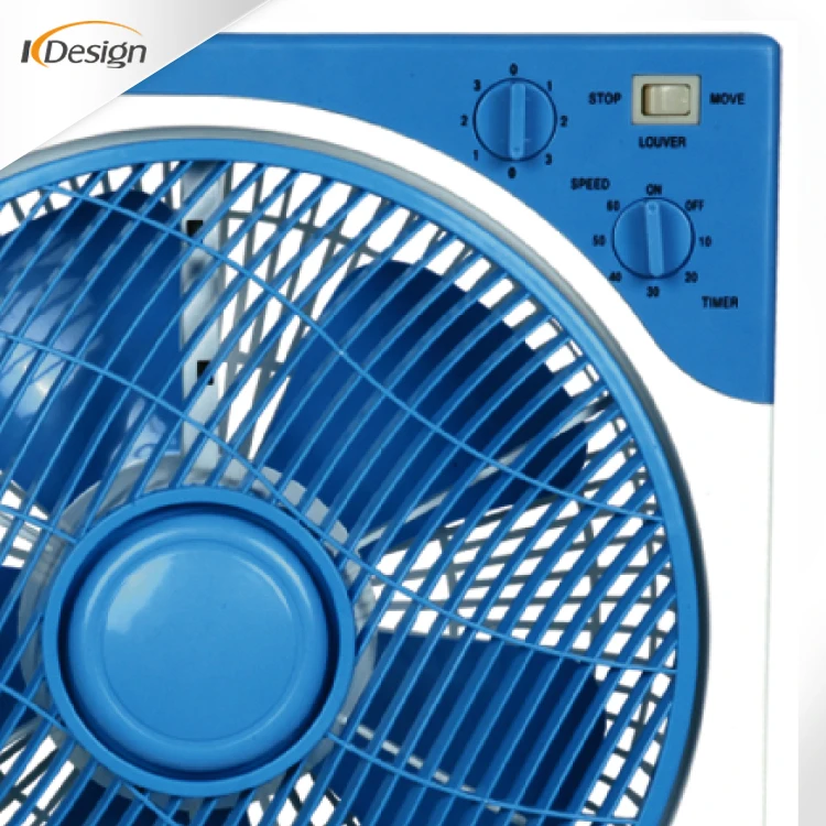 12 Inch 3 Speed Silent Box Fan Square Low Speed Box Fans Buy Square Box Fan,High Speed Fan