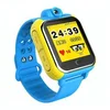 2017 New design 1.54 inch colorful TFT touch screen children gps tracking locator chip smart watch
