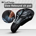 CoolChange Road Bicycle Saddle Mountain Mountain Bike Seat Gasbag Bike Seat Cover Super Slow Rebound MTB