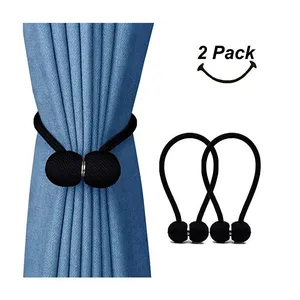 Image of Curtain ropes tiebacks accessories magnetic ropes tiebacks