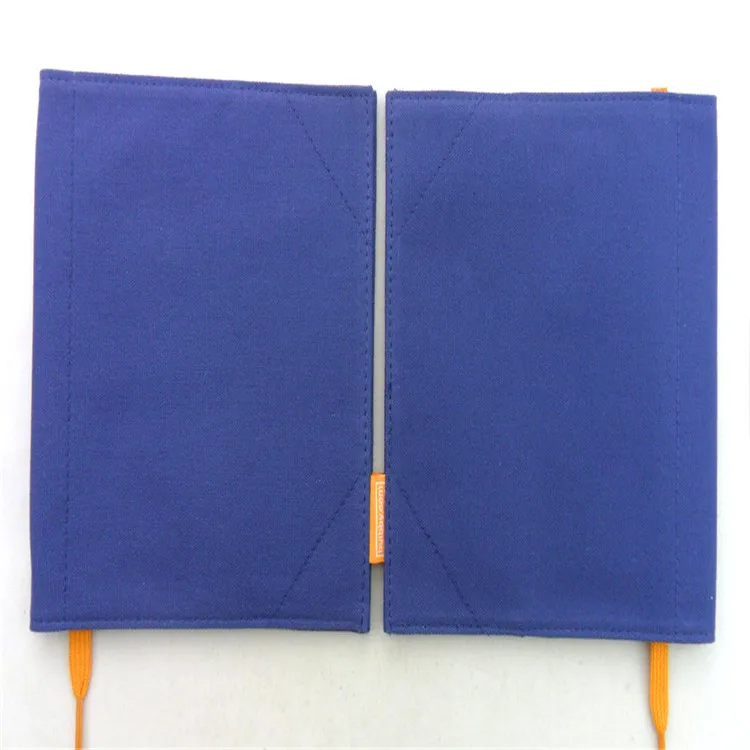 
hard printing logo cotton laptop case polyester fabric book cover 