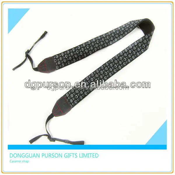 Wholesale printed camera strap with custom logo