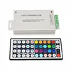 RGB led controller 24A 44 keys IR wireless remote control box Plastic+Aluminum dc 12V-24V for 5050 / 3528 RGB led strip light