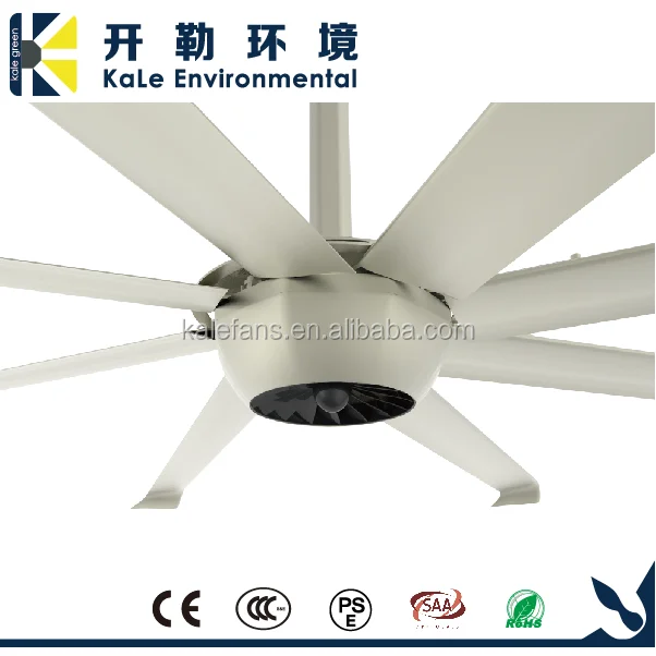 3 6m Big Size Modern Dc Motor Ac 220v Hvls Ceiling Fan To Oman