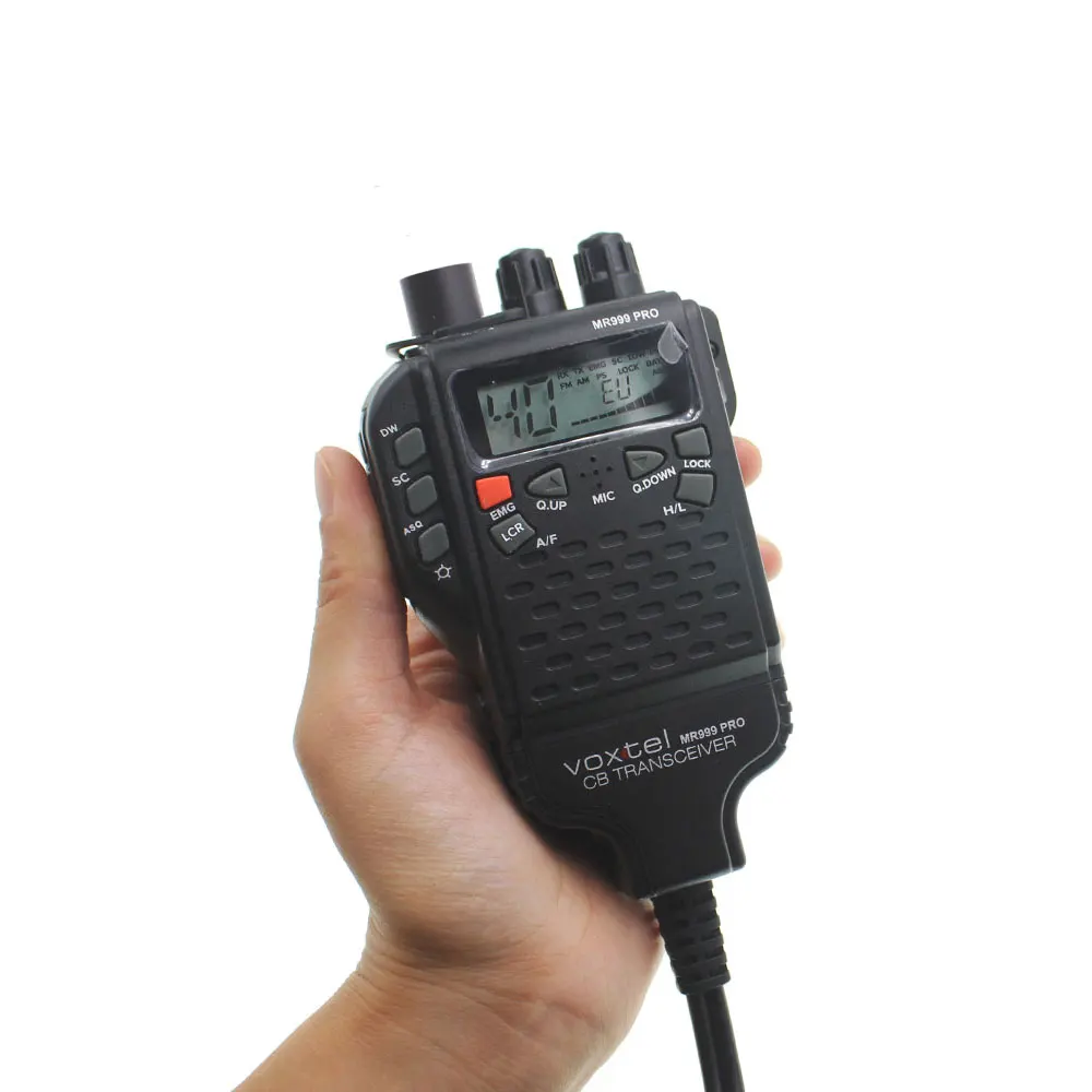 Cb270 Handheld Cb Band Two Way Radio Mr999 Pro Car Charger Walkie