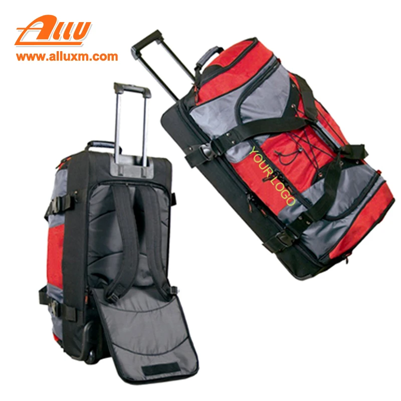 

Whosale 30" extra large duffel bag travel set bag on wheels