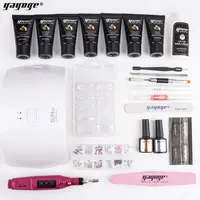 

poly gel polygel set salon Commodity Nails Kit Manicure Gel Professional Uv acrylic nail set supplier