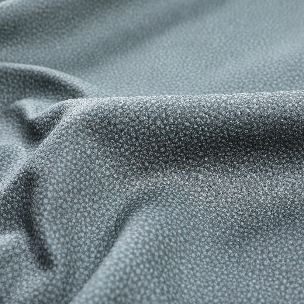 tricot 100 涤纶绒面革面料沙发面料