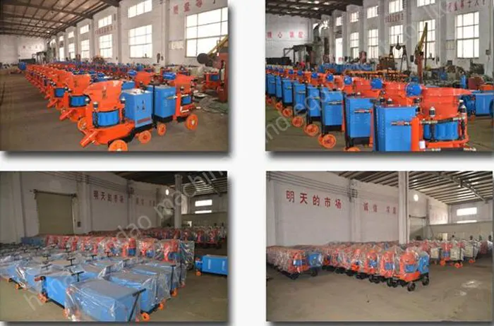 China Supplier Wet Mix Shotcrete Spray Gunite Machine for Sale