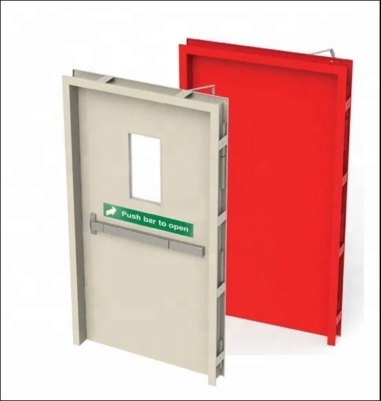 פלדת אש מדורג דלת OEM מפעל