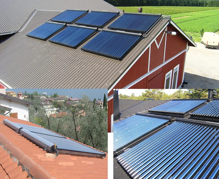 Heat Pipe High Pressure Solar Water Heater Solar Panels Solar Thermal Pressurized Panels