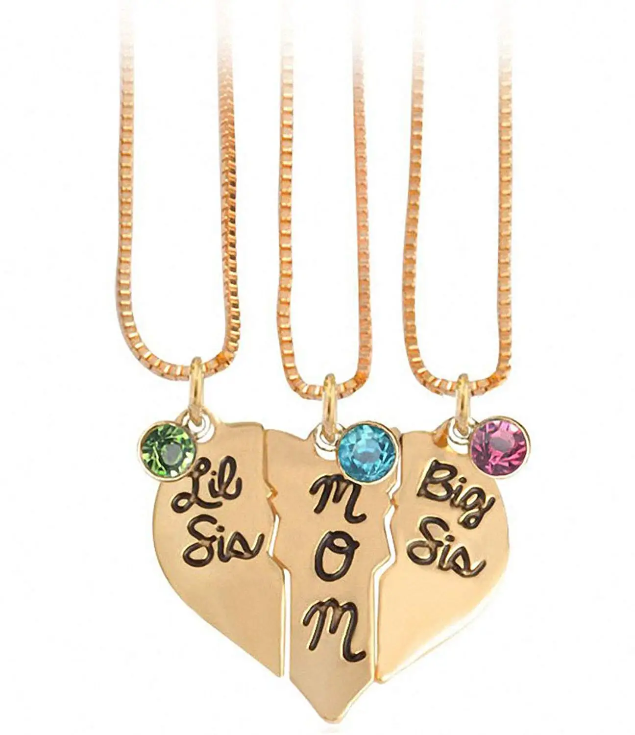 Cheap 3 Piece Mother Daughter Necklace, find 3 Piece Mother Daughter