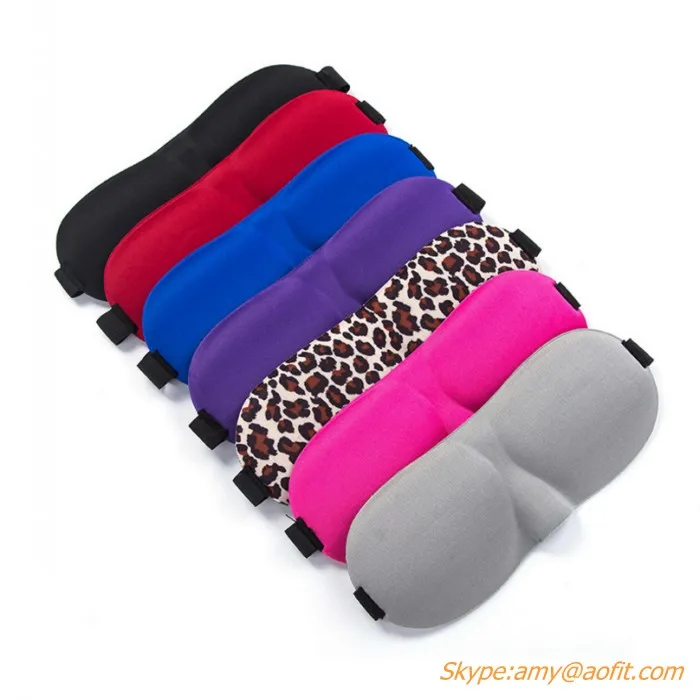 Customized Colorful style adjustable sleep eye mask 3D eye mask for travel.jpg