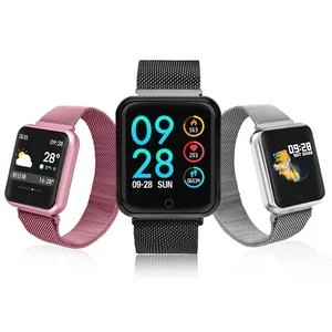 P68 Smart Watch Heart Rate Blood Pressure Monitor