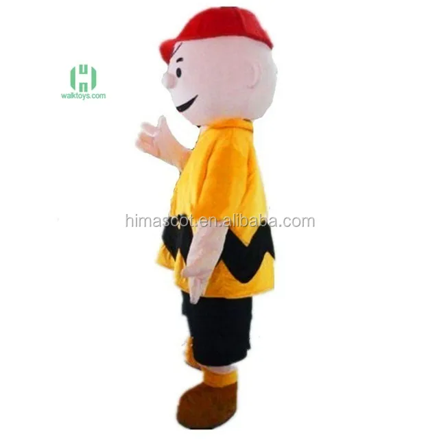 Hi Ce Adult Cartoon Character Charlie Brown Mascot Costume For Sale