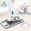 BOOMJOY Multipurpose Disposable Nonwoven Fabric Floor Wipes Mop Set Static Dust Spray Mop