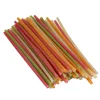 Hot sale Eco-friendly Bio100% Natural grain making wheat edible straw Disposable sugar cane straw eat drinking straws