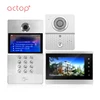 ACTOP cat5 wire video door phone intercom system for large apartment