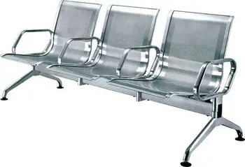 Stainless Steel Waiting Lounge Chairs 