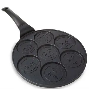 Image of smiley face pancake pan Mini Pancake Maker