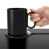 2019 new office business gift thermostatic heating coffee cup mug fast charging wireless charger pad