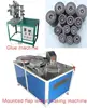 Abrasive flap wheel machine with high efficiency