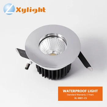 83 Diameter 62mm Cutout Ip65 Waterproof Mr16 Led Recessed Shower